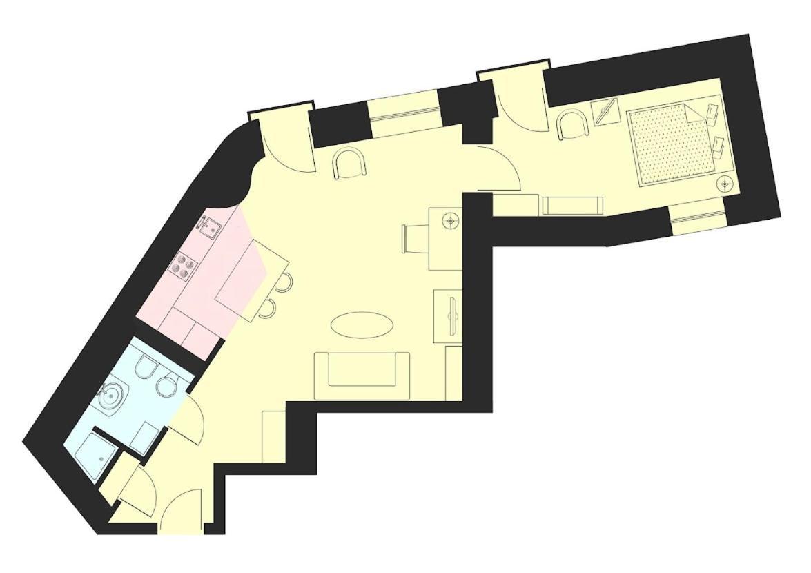 Yourplace Central Apartments Krakow Bagian luar foto